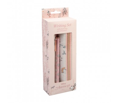 Set portatodo + boligrafo y lapiz Bonjour Marie Los Aristogatos Disney