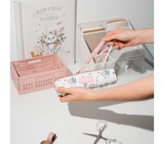 Set portatodo + boligrafo y lapiz Bonjour Marie Los Aristogatos Disney