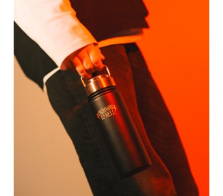 Botella acero inoxidable AC/DC 500ml