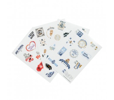 Pegatinas reutilizables Real Madrid