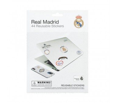 Pegatinas reutilizables Real Madrid