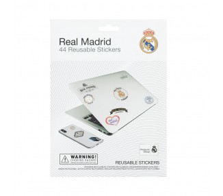 Pegatinas reutilizables Real Madrid