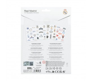 Pegatinas reutilizables Real Madrid