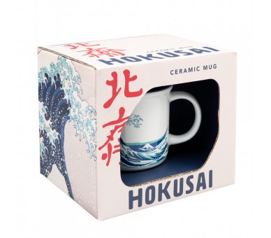 Taza La Gran Ola de Kanagawa Hokusai 350ml