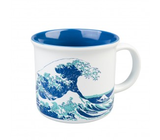 Taza La Gran Ola de Kanagawa Hokusai 350ml