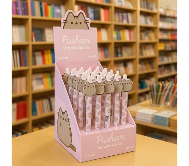 Boligrafo de gel borrable Moments Pusheen surtido