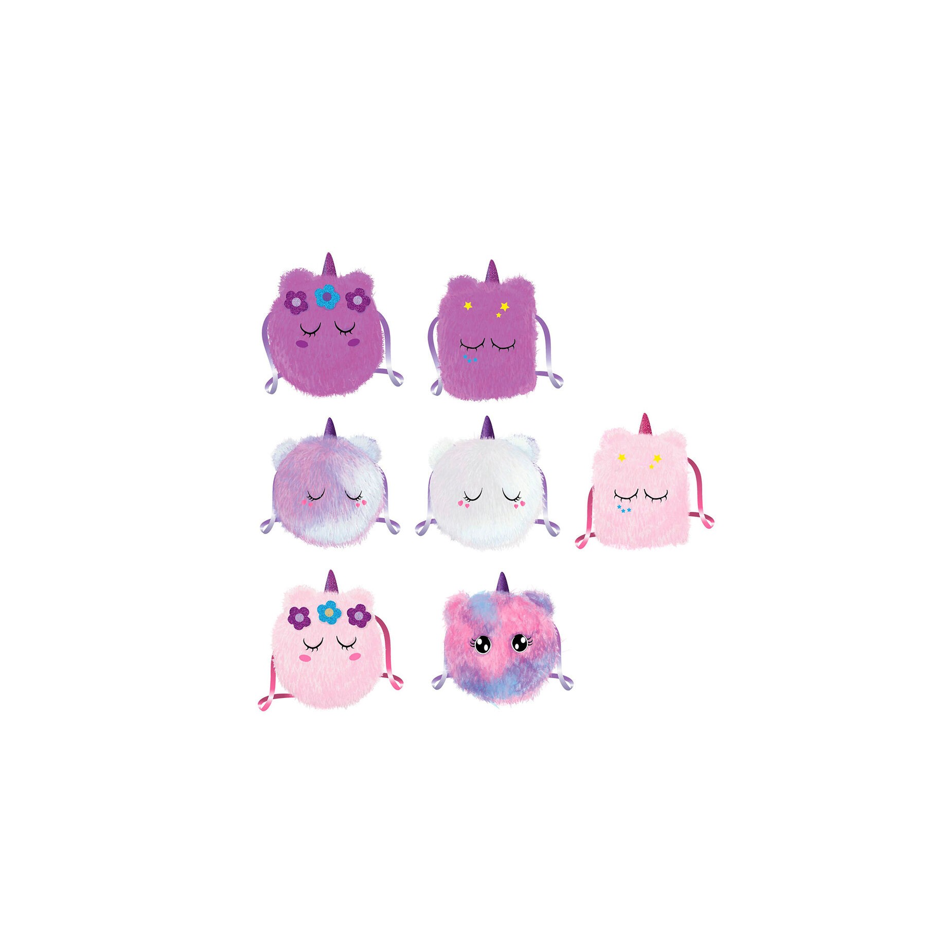 Bolso peluche Unicornio surtido