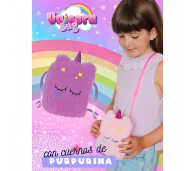 Bolso peluche Unicornio surtido