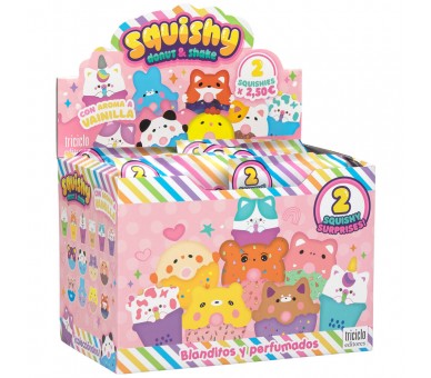 Figura Donuts & Shake Squishy surtido