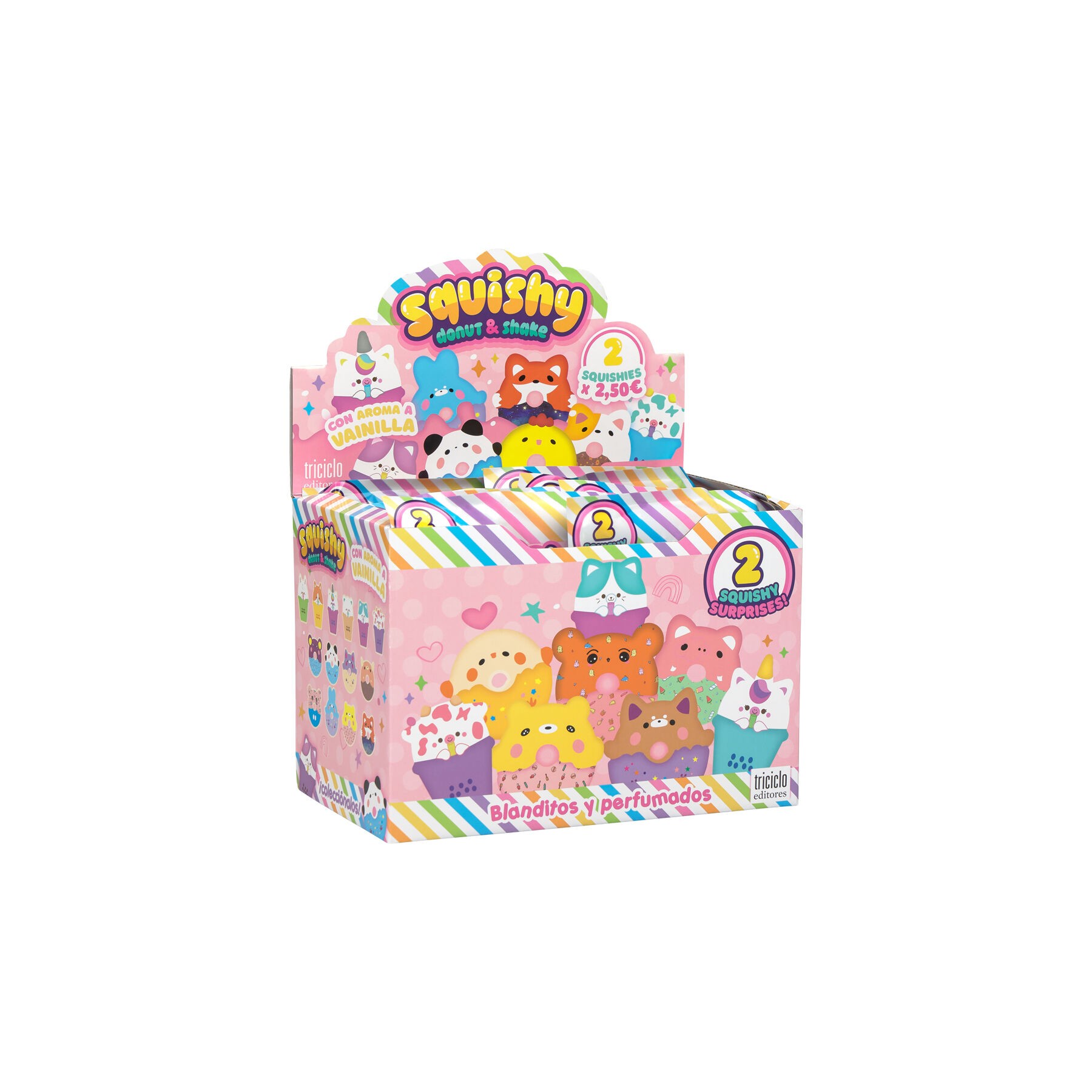 Figura Donuts & Shake Squishy surtido