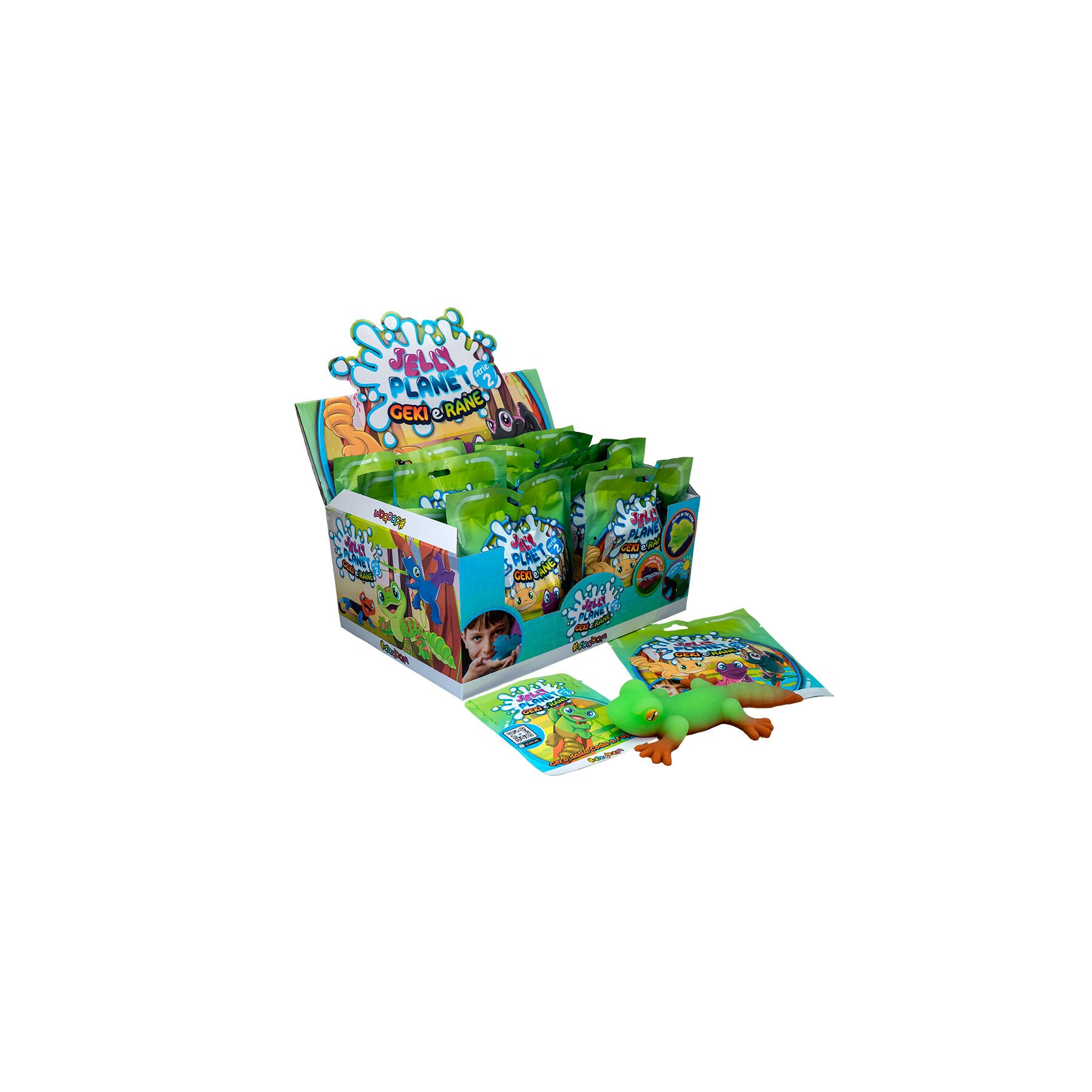 Figura Geki e Rane Jelly Planet surtido