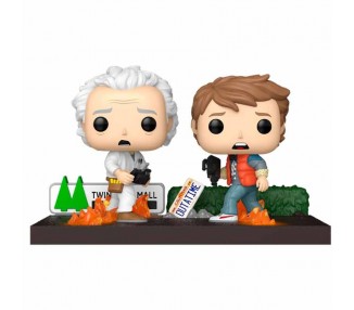 Figura POP Moments Regreso al Futuro Doc & Marty