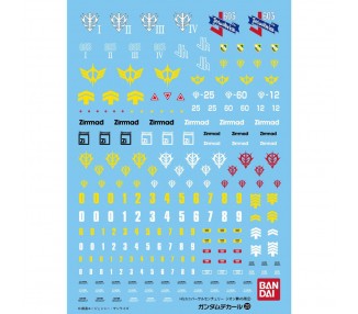 Pegatinas Agua Gundam Decal 29 HGUC Zeon MS 2