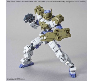 Set Armadura Opcional 30MM Combate Cuerpo a Cuerpo Verde Oscuro