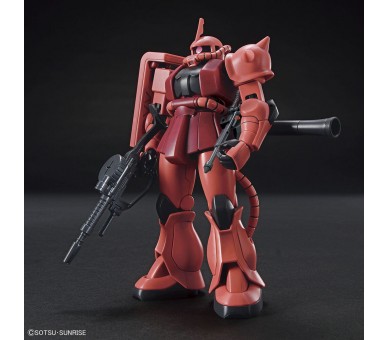 Maqueta HG 1/144 MS-06S Zaku II Char Aznable Custom
