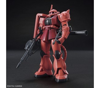 Maqueta HG 1/144 MS-06S Zaku II Char Aznable Custom