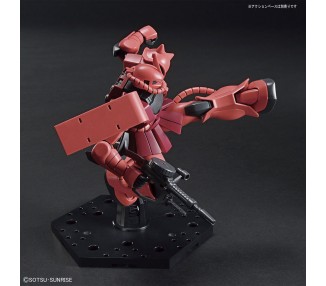 Maqueta HG 1/144 MS-06S Zaku II Char Aznable Custom
