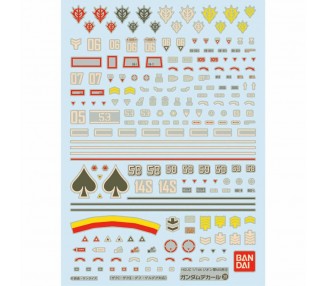 Pegatinas Agua Gundam Decal 39 HGUC Zeon 4