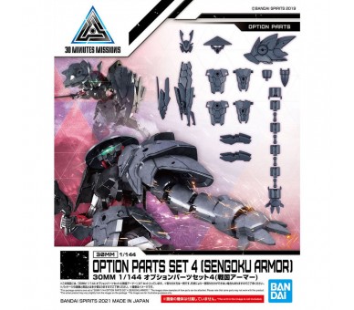 Set Partes Opcionales 30MM 4 Sengoku Armor
