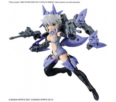 Set Partes Opcionales 30MS 4 Stealth Armor