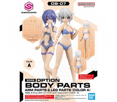 Set Partes Cuerpo Brazos y Piernas 30MS Color A