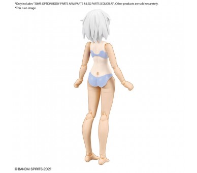 Set Partes Cuerpo Brazos y Piernas 30MS Color A