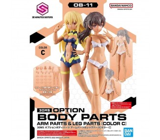 Set Partes Cuerpo Brazos y Piernas 30MS Color C