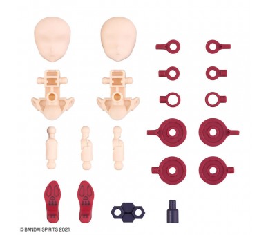 Set Partes Opcionales 30MS 6 Chaser Costume Color A