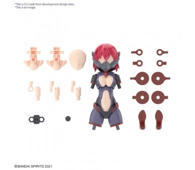 Set Partes Opcionales 30MS 6 Chaser Costume Color A