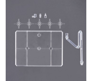 Base Exhibicion Action Base 8 Transparente