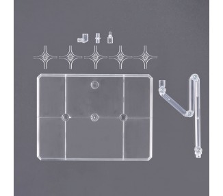 Base Exhibicion Action Base 8 Transparente