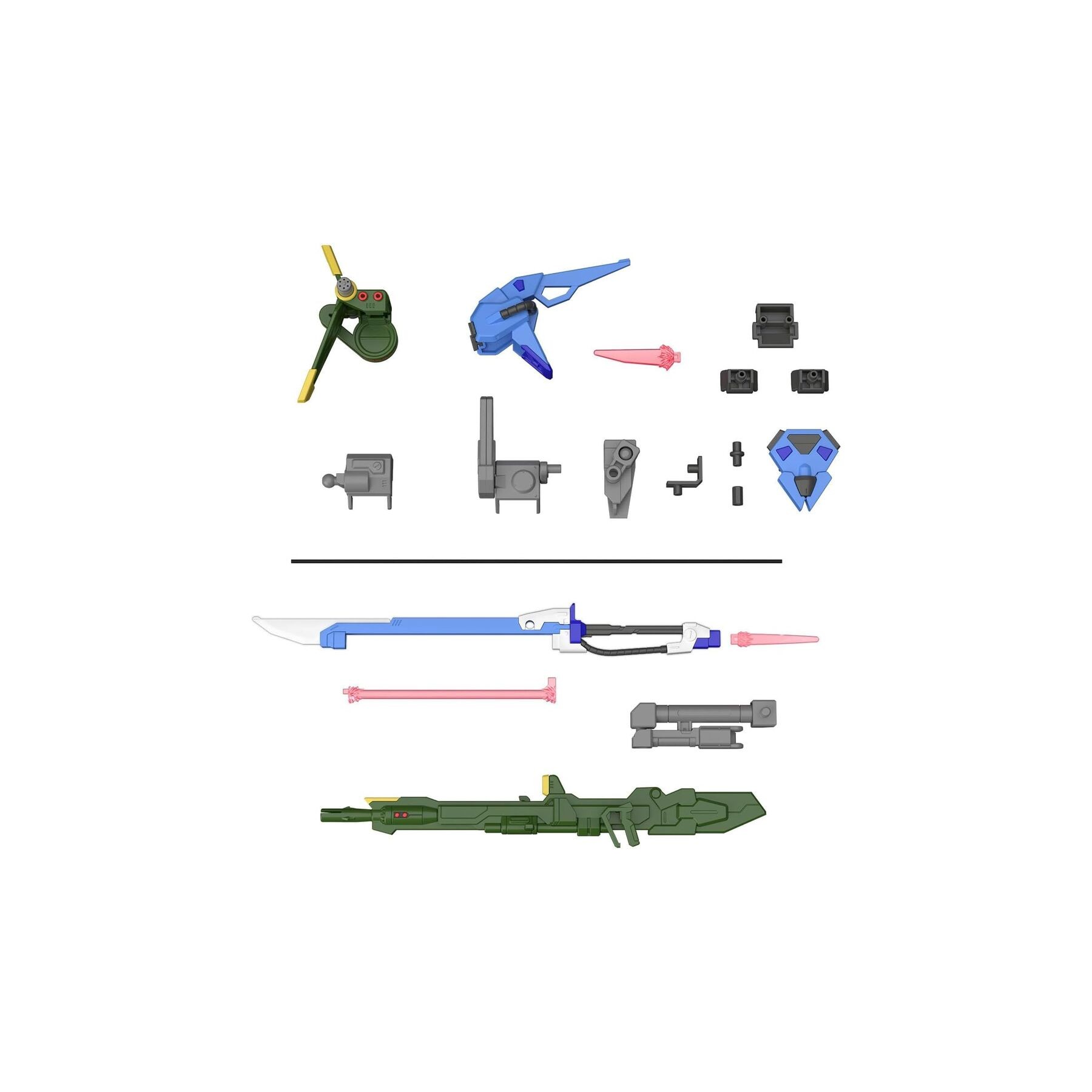 Set Partes Opcionales Gunpla 02 Launcher & Sword Striker