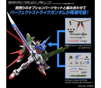 Set Partes Opcionales Gunpla 02 Launcher & Sword Striker