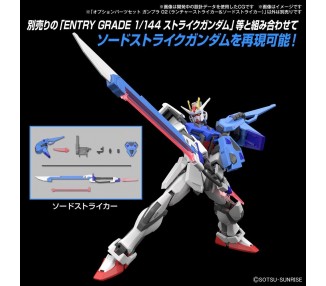 Set Partes Opcionales Gunpla 02 Launcher & Sword Striker