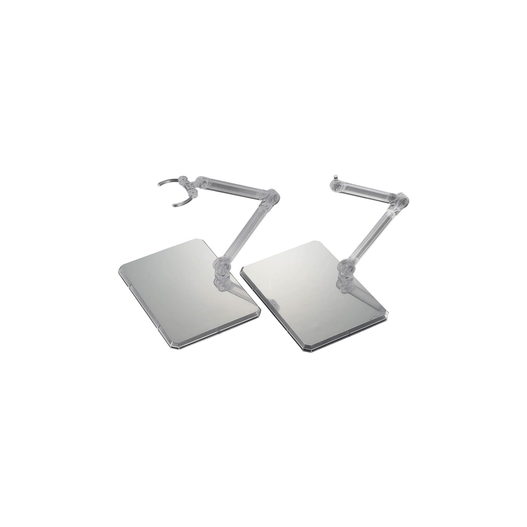 Base Exhibicion Action Base 7 Transparente con Pegatinas Espejo