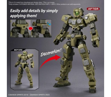 Material Personalizacion Piezas Decorativas 1 Gris