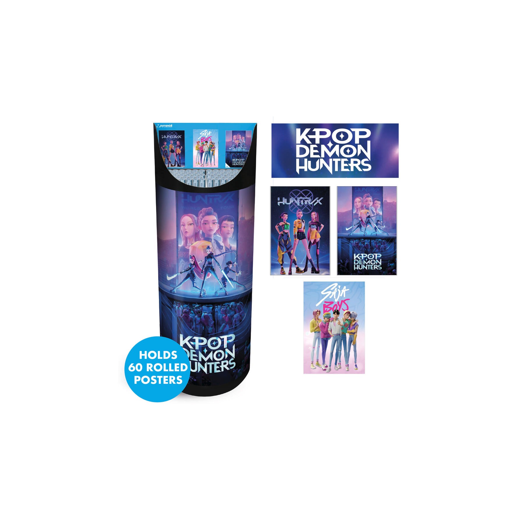 Poster KPop Demon Hunters surtido