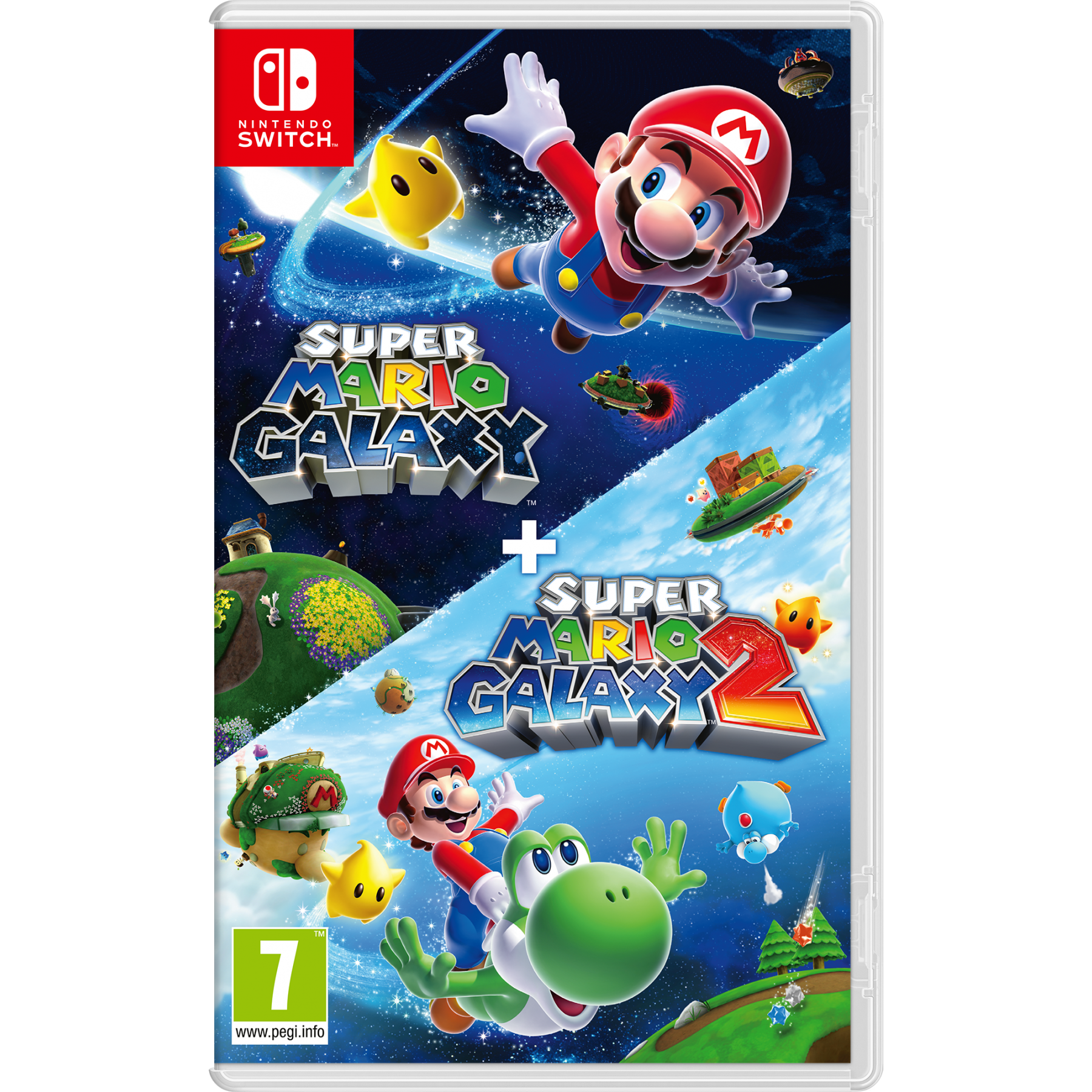 Super Mario Galaxy and Super Mario Galaxy 2