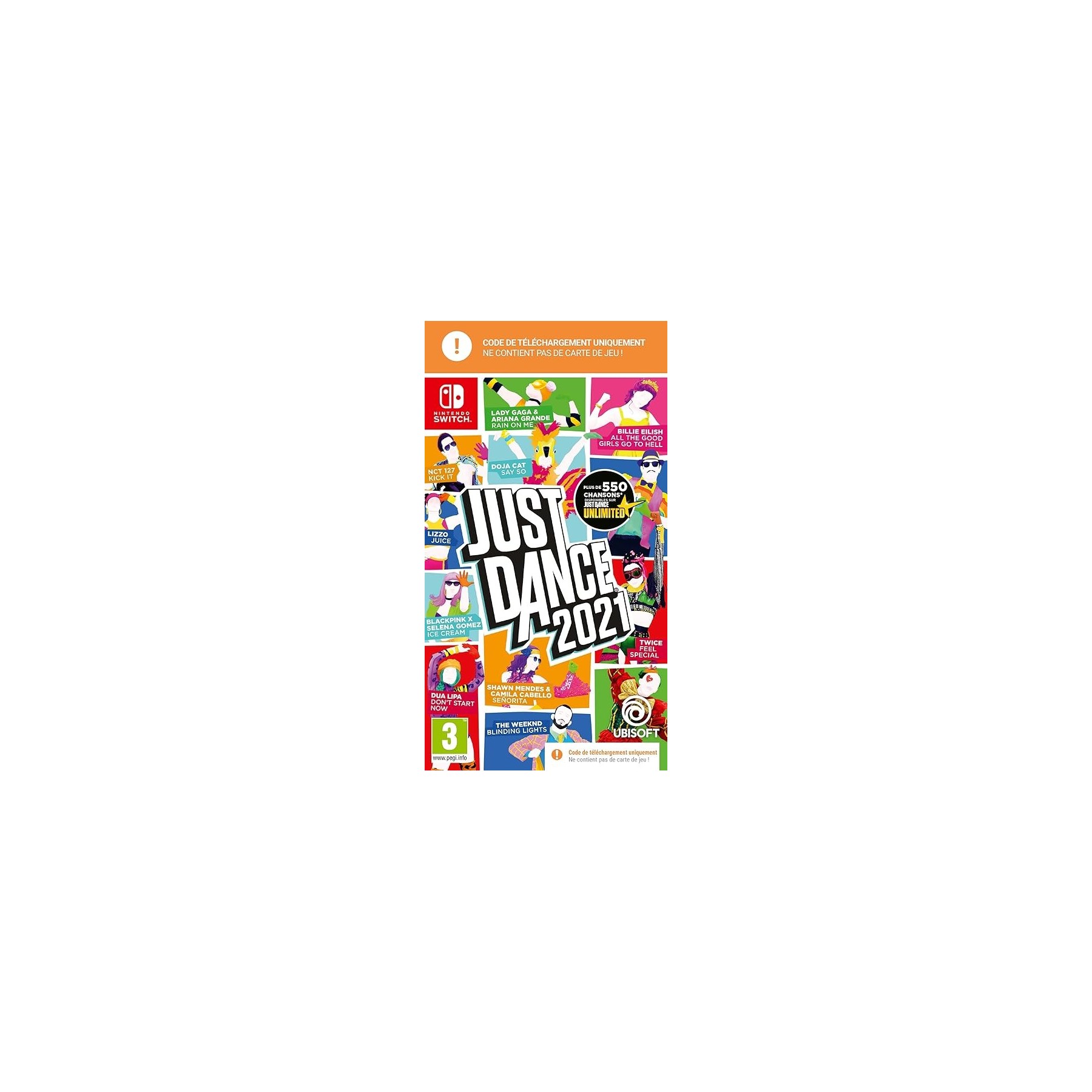 Just Dance 2021 (Code in Box) (FR/Multi in Game)