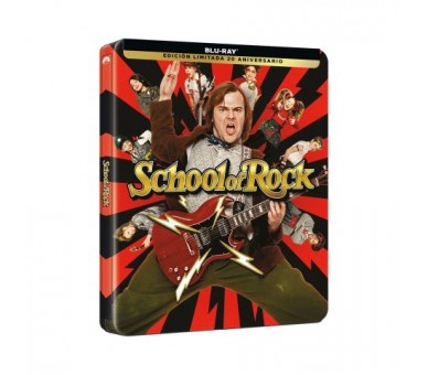 Escuela De Rock (Steelbook) - B Divisa Br Vta