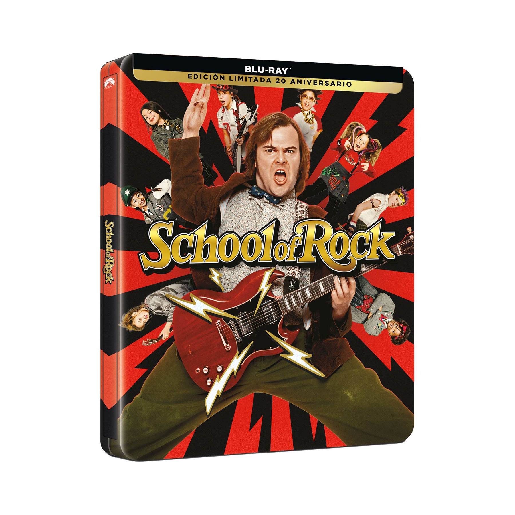 Escuela De Rock (Steelbook) - B Divisa Br Vta