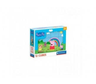 Puzzle Cubo Peppa Pig 12Pzs