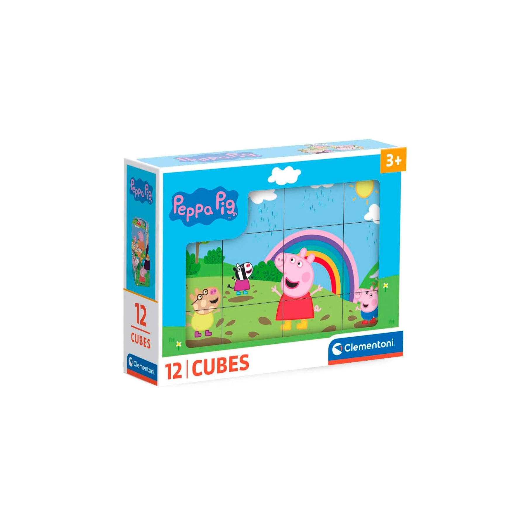 Puzzle Cubo Peppa Pig 12Pzs