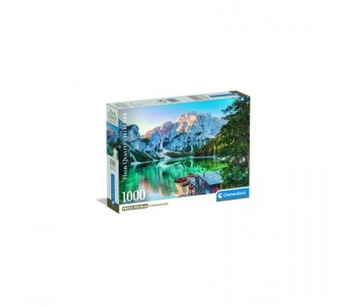 Puzzle Emerald Lake Braies High Quality 1000Pzs