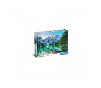 Puzzle Emerald Lake Braies High Quality 1000Pzs