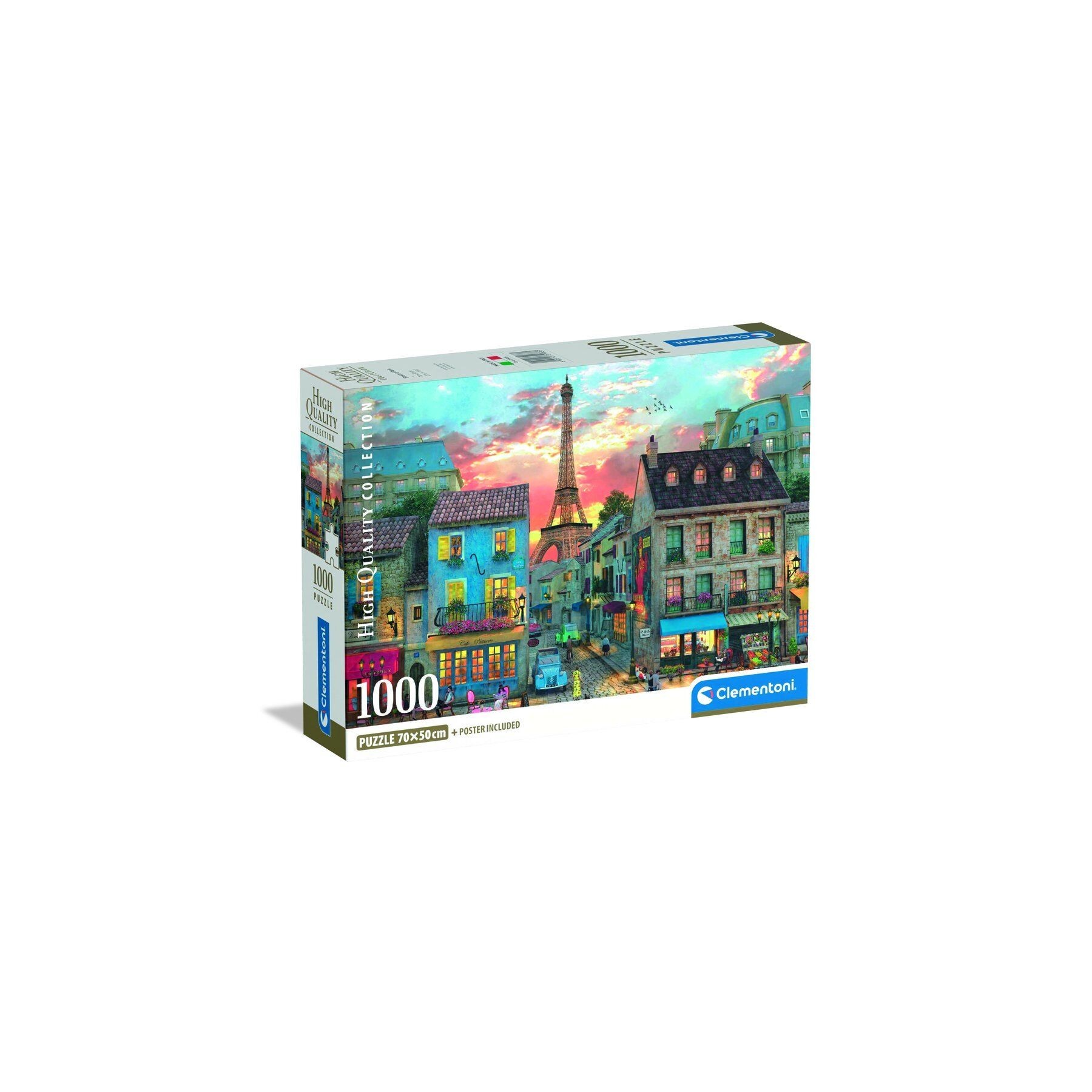Puzzle Streets Of Paris High Quality 1000Pzs