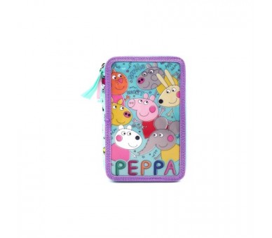 Plumier Peppa Pig Triple