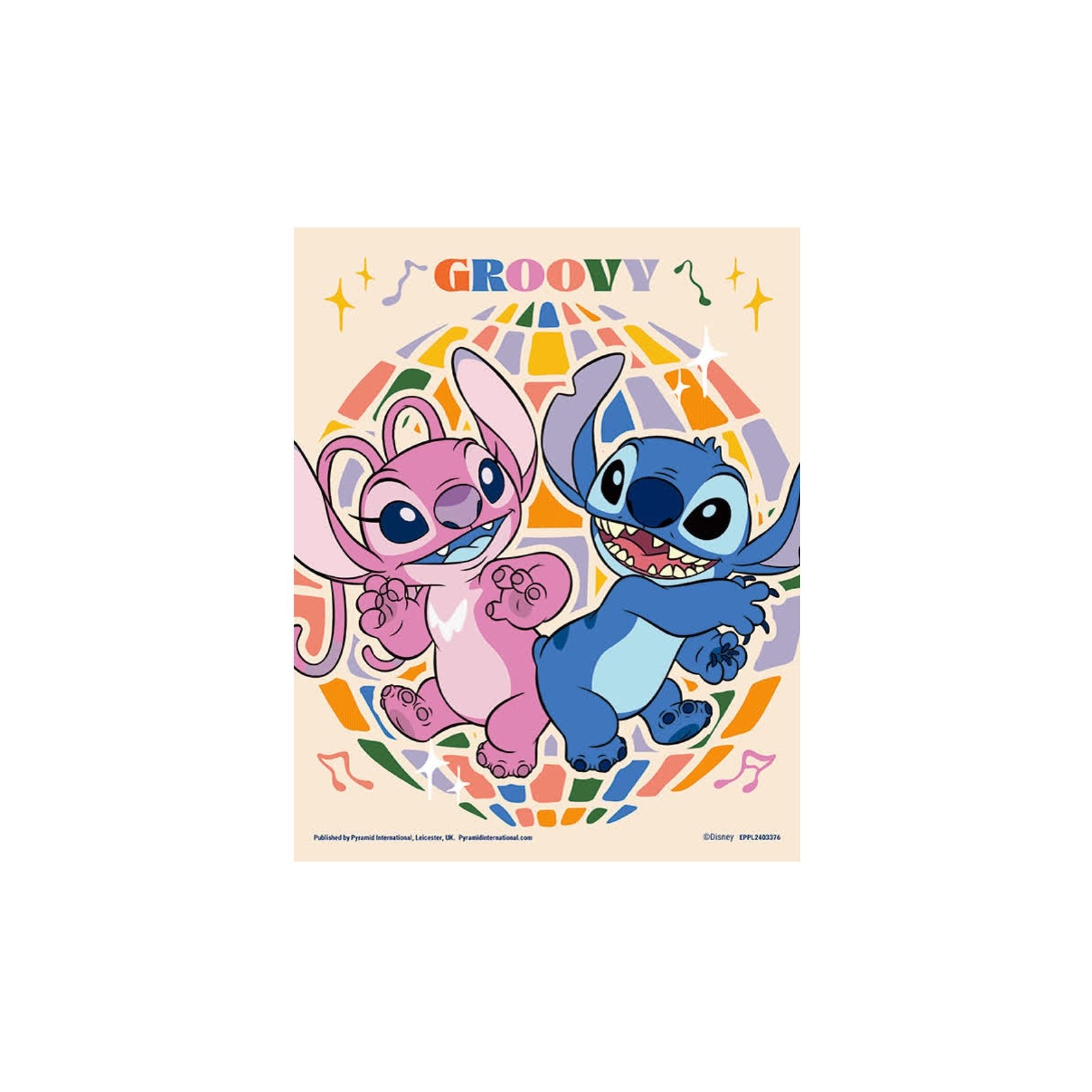 POSTER LILO & STITCH - PÓSTER 3D GROOVY