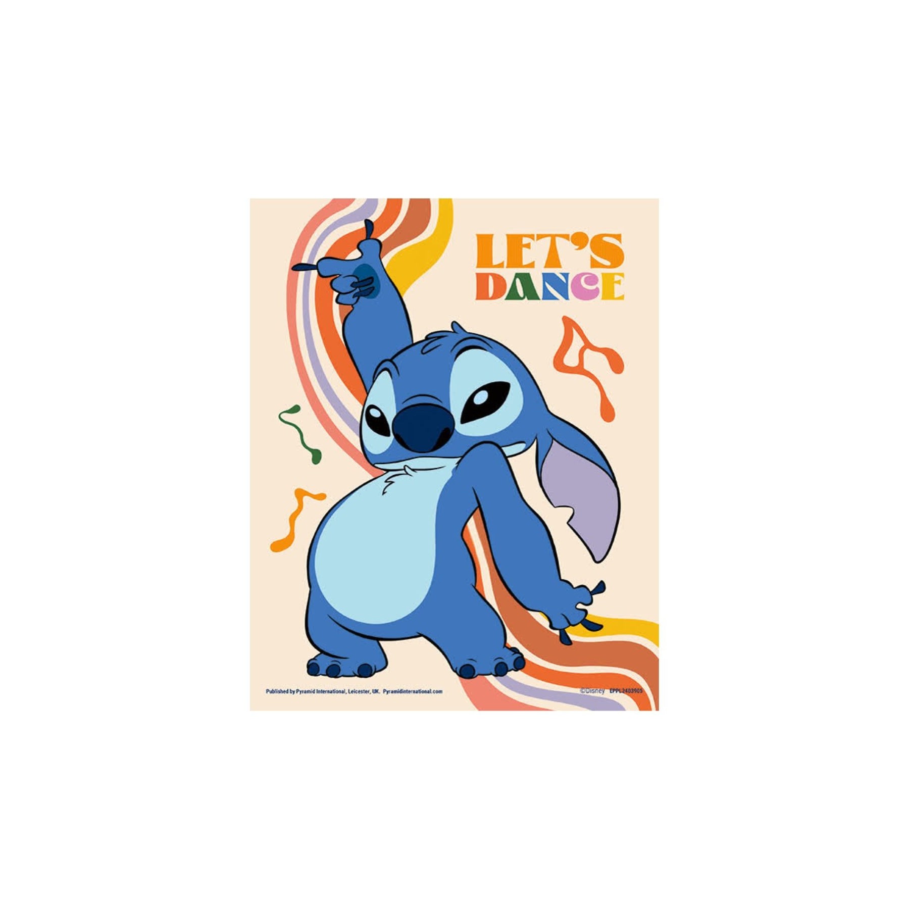 POSTER LILO & STITCH - PÓSTER 3D LET´S DANCE