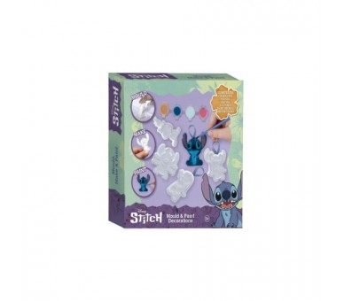 Set De Escayola Para Moldear Y Pintar Stitch Disney